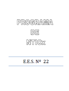 2018 - Programa NTICx  4°1°- Prof. Ibañez